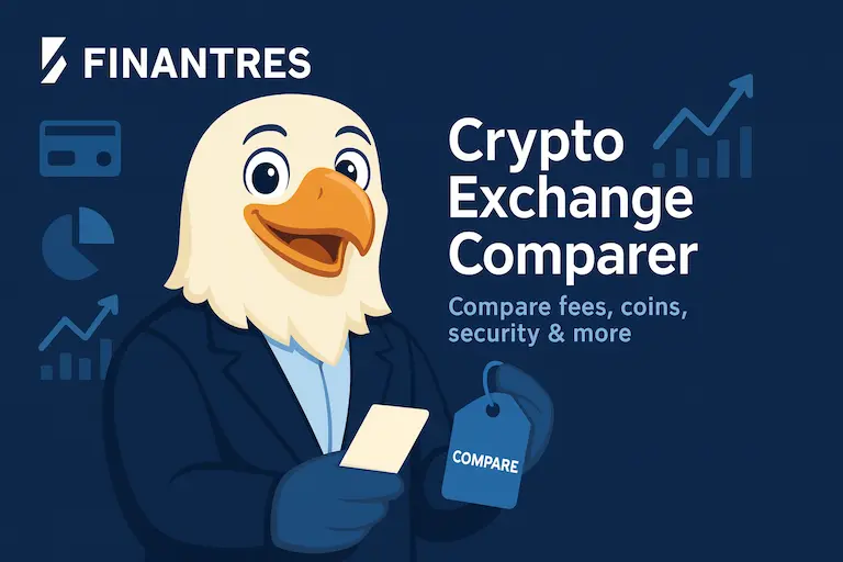 Finantres crypto exchange comparer